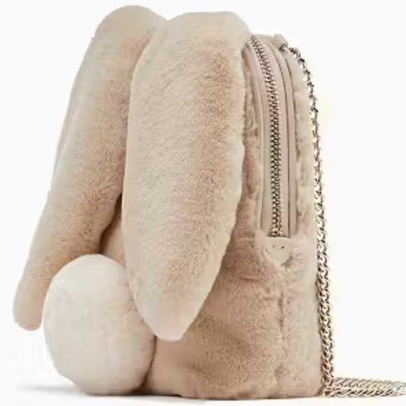 KATE SPADE BUNBUN 3D Bunny Crossbody Bag Faux Fur New With Tags - Picture 4 of 11